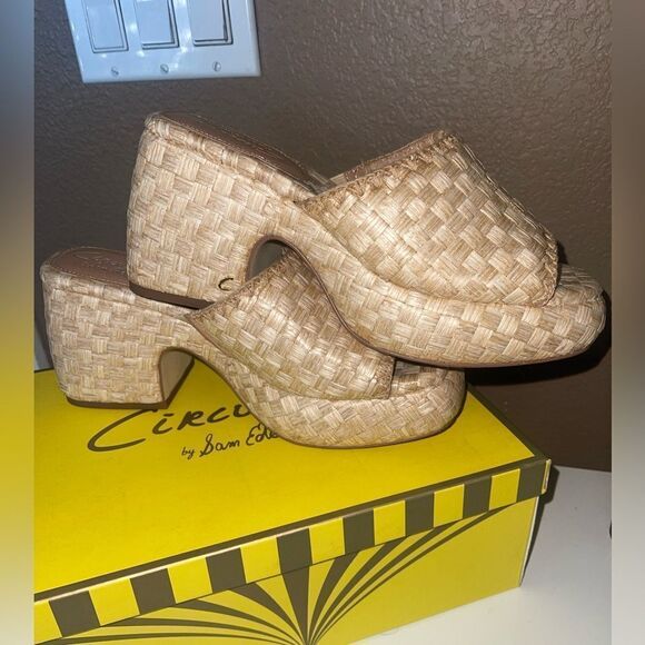 Circus NY by Sam Edelman Women's Ilyse Heeled platform Sandal mule size 9 - Picture 5 of 7